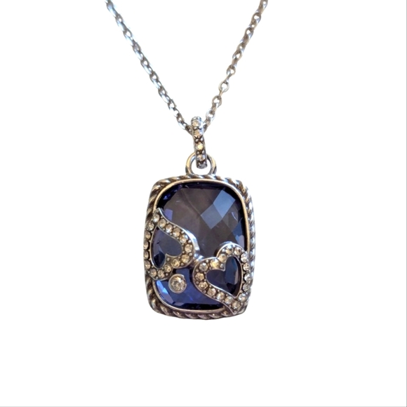 Brighton Jewelry - Brighton Tender Hearts Purple Tanzanite Your True Colors EUC